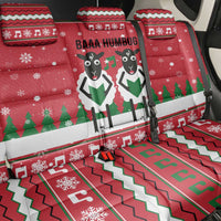 Vintage Sheep Music Christmas Back Car Seat Cover Xmas Holiday Patterns - Wonder Print Shop