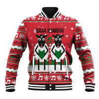 Vintage Sheep Music Christmas Baseball Jacket Xmas Holiday Patterns - Wonder Print Shop