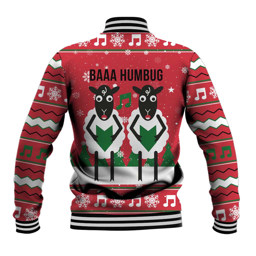 Vintage Sheep Music Christmas Baseball Jacket Xmas Holiday Patterns - Wonder Print Shop