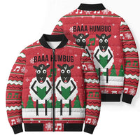 Vintage Sheep Music Christmas Bomber Puffer Jacket Xmas Holiday Patterns - Wonder Print Shop
