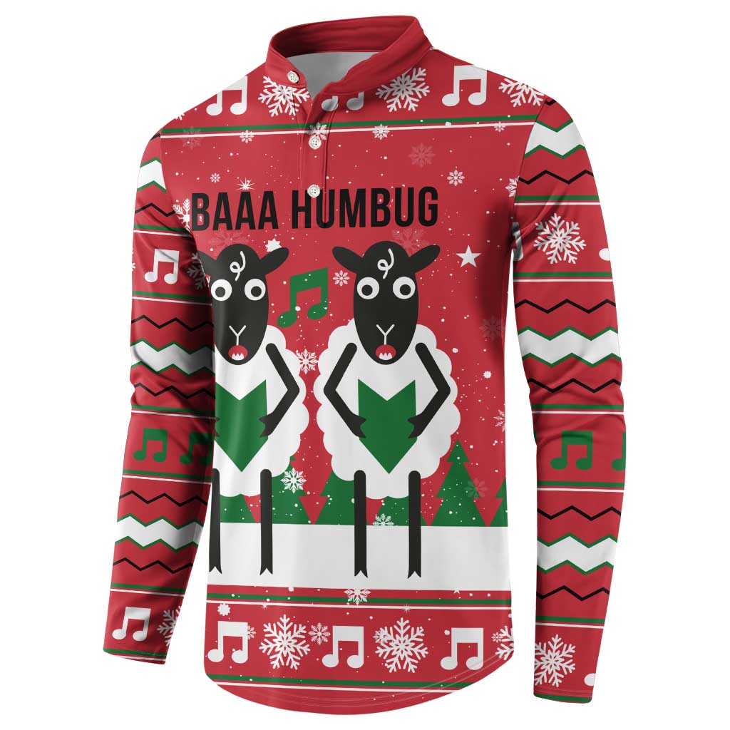 Vintage Sheep Music Christmas Button Sweatshirt Xmas Holiday Patterns - Wonder Print Shop