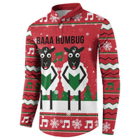 Vintage Sheep Music Christmas Button Sweatshirt Xmas Holiday Patterns - Wonder Print Shop