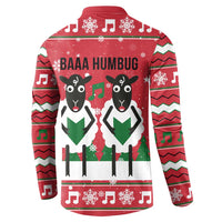 Vintage Sheep Music Christmas Button Sweatshirt Xmas Holiday Patterns - Wonder Print Shop