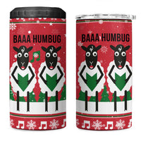Vintage Sheep Music Christmas 4 in 1 Can Cooler Tumbler Xmas Holiday Patterns - Wonder Print Shop
