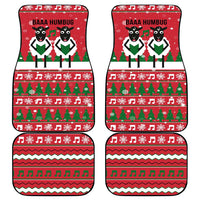 Vintage Sheep Music Christmas Car Mats Xmas Holiday Patterns - Wonder Print Shop