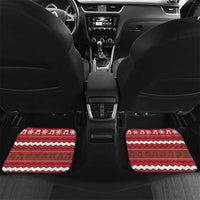 Vintage Sheep Music Christmas Car Mats Xmas Holiday Patterns - Wonder Print Shop