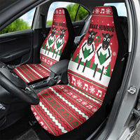Vintage Sheep Music Christmas Car Seat Cover Xmas Holiday Patterns - Wonder Print Shop