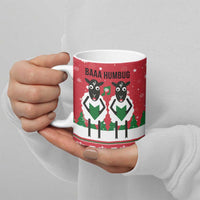 Vintage Sheep Music Christmas Ceramic Mug Xmas Holiday Patterns - Wonder Print Shop