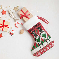 Vintage Sheep Music Christmas Stocking Xmas Holiday Patterns - Wonder Print Shop