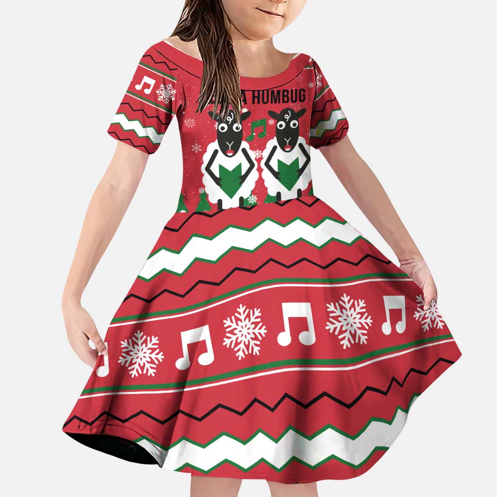 Vintage Sheep Music Christmas Family Matching Mermaid Dress and Hawaiian Shirt Xmas Holiday Patterns - Wonder Print Shop
