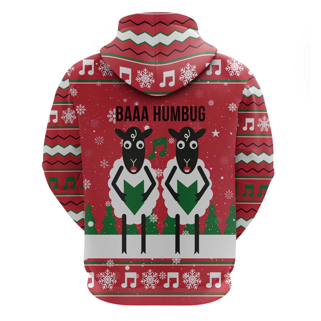 Vintage Sheep Music Christmas Hoodie Xmas Holiday Patterns - Wonder Print Shop