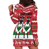 Vintage Sheep Music Christmas Hoodie Dress Xmas Holiday Patterns - Wonder Print Shop