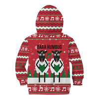 Vintage Sheep Music Christmas Kid Hoodie Xmas Holiday Patterns - Wonder Print Shop