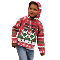 Vintage Sheep Music Christmas Kid Hoodie Xmas Holiday Patterns - Wonder Print Shop