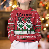 Vintage Sheep Music Christmas Kid Ugly Christmas Sweater Xmas Holiday Patterns - Wonder Print Shop