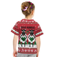 Vintage Sheep Music Christmas Kid T Shirt Xmas Holiday Patterns - Wonder Print Shop