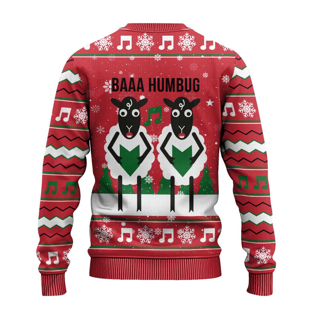 Vintage Sheep Music Christmas Ugly Christmas Sweater Xmas Holiday Patterns - Wonder Print Shop