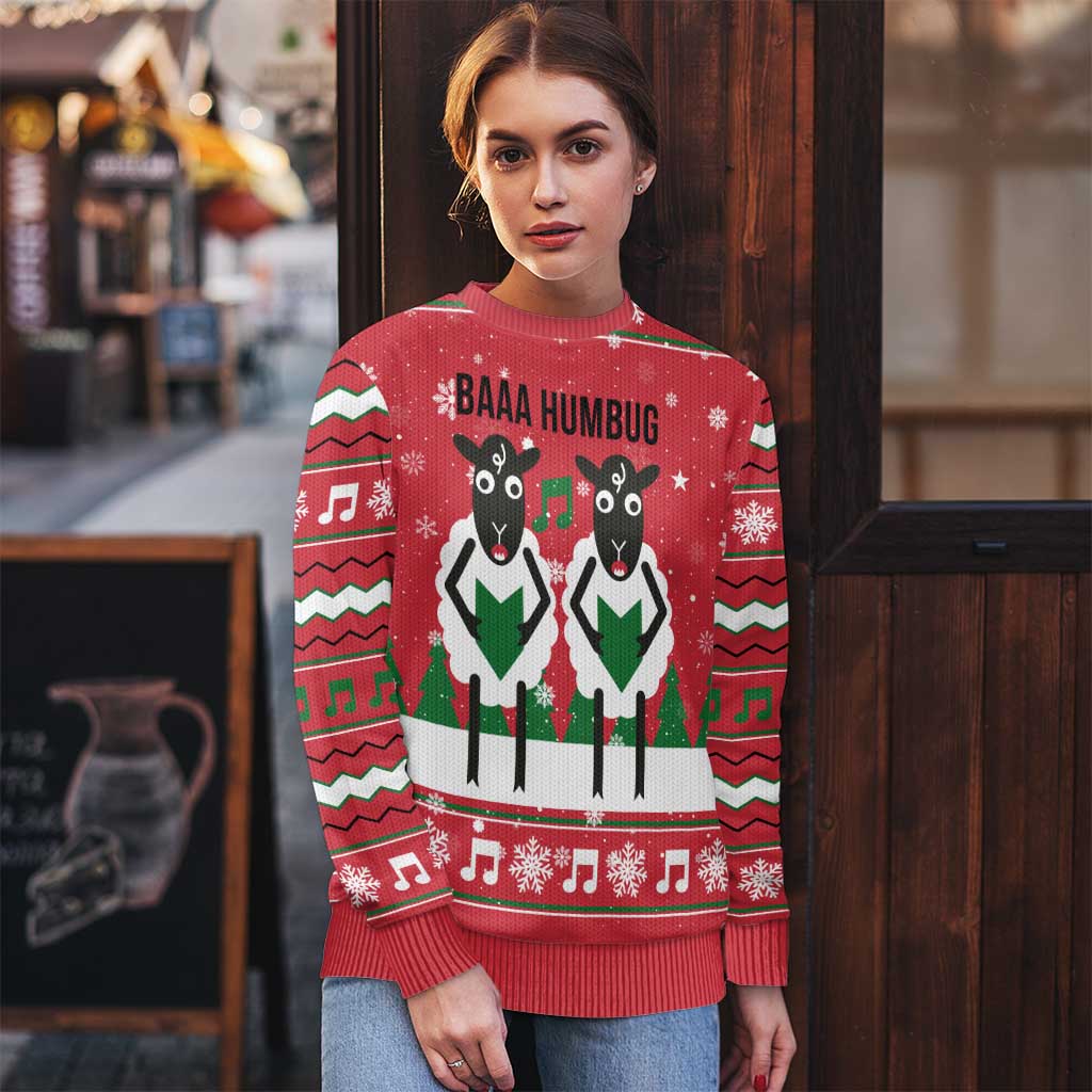 Vintage Sheep Music Christmas Ugly Christmas Sweater Xmas Holiday Patterns - Wonder Print Shop