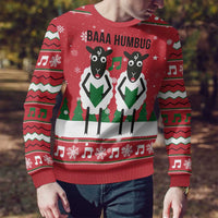 Vintage Sheep Music Christmas Ugly Christmas Sweater Xmas Holiday Patterns - Wonder Print Shop
