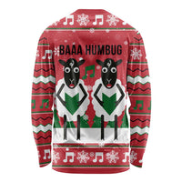 Vintage Sheep Music Christmas Long Sleeve Shirt Xmas Holiday Patterns - Wonder Print Shop