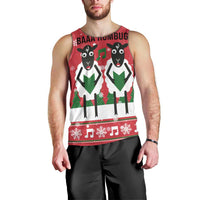 Vintage Sheep Music Christmas Men Tank Top Xmas Holiday Patterns - Wonder Print Shop