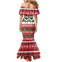 Vintage Sheep Music Christmas Mermaid Dress Xmas Holiday Patterns - Wonder Print Shop