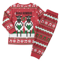 Vintage Sheep Music Christmas Pajama Set Xmas Holiday Patterns - Wonder Print Shop