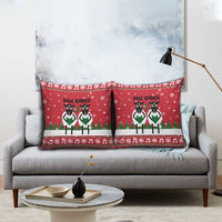 Vintage Sheep Music Christmas Pillow Cover Xmas Holiday Patterns - Wonder Print Shop