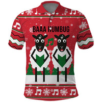 Vintage Sheep Music Christmas Polo Shirt Xmas Holiday Patterns - Wonder Print Shop