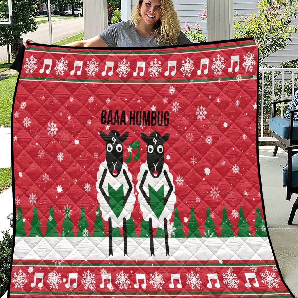 Vintage Sheep Music Christmas Quilt Xmas Holiday Patterns - Wonder Print Shop