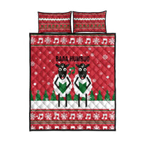 Vintage Sheep Music Christmas Quilt Bed Set Xmas Holiday Patterns - Wonder Print Shop