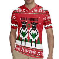 Vintage Sheep Music Christmas Rugby Jersey Xmas Holiday Patterns - Wonder Print Shop