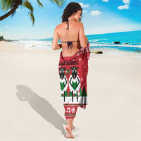 Vintage Sheep Music Christmas Sarong Xmas Holiday Patterns - Wonder Print Shop