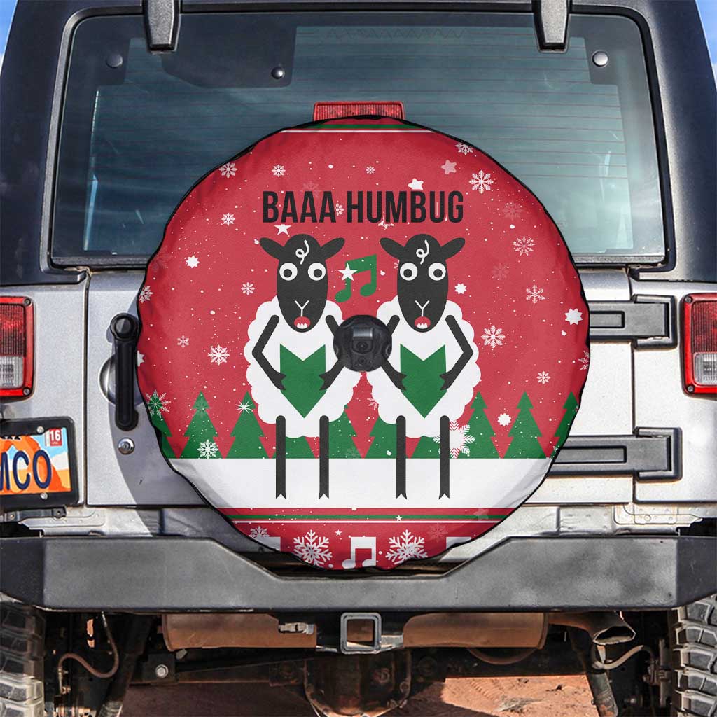 Vintage Sheep Music Christmas Spare Tire Cover Xmas Holiday Patterns - Wonder Print Shop
