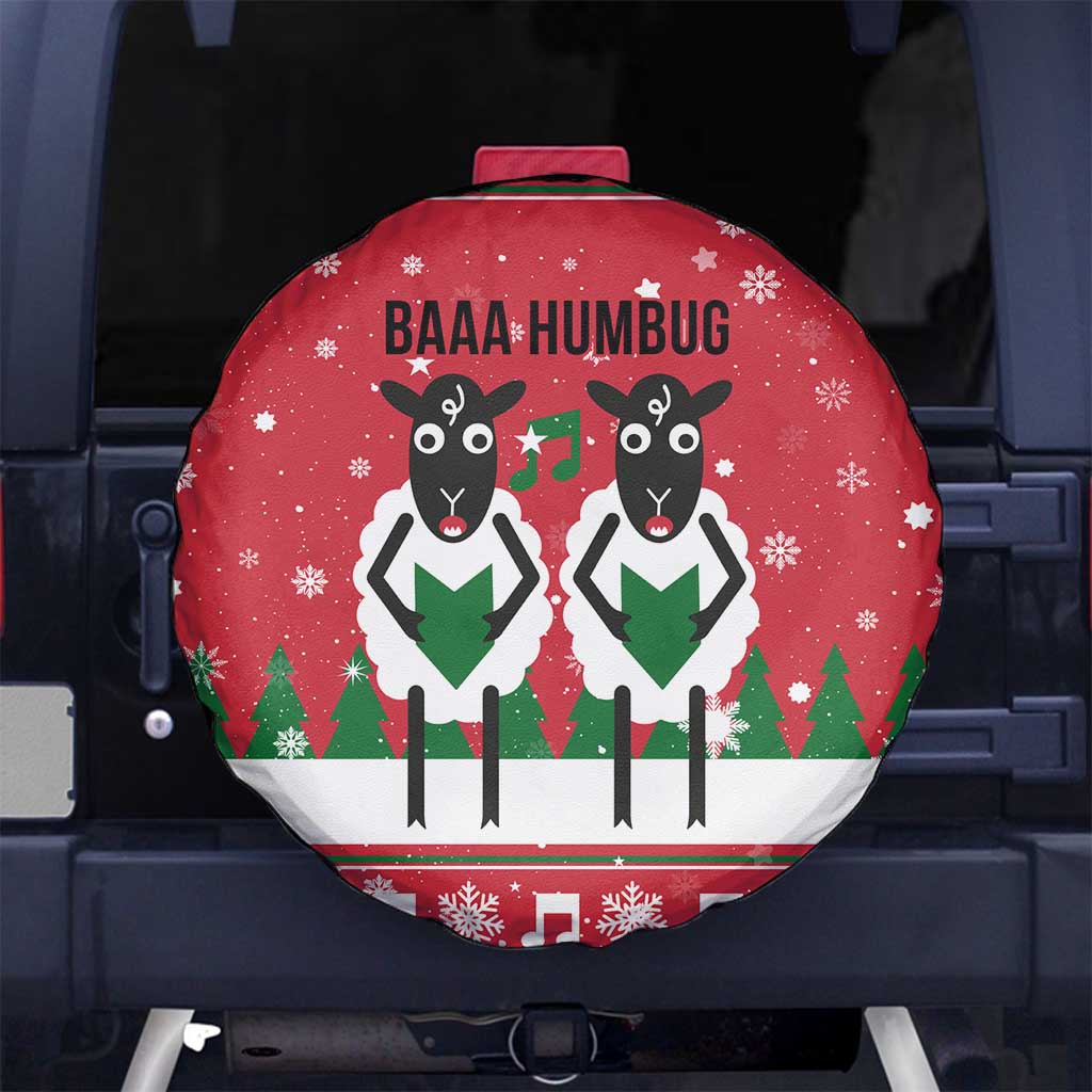 Vintage Sheep Music Christmas Spare Tire Cover Xmas Holiday Patterns - Wonder Print Shop