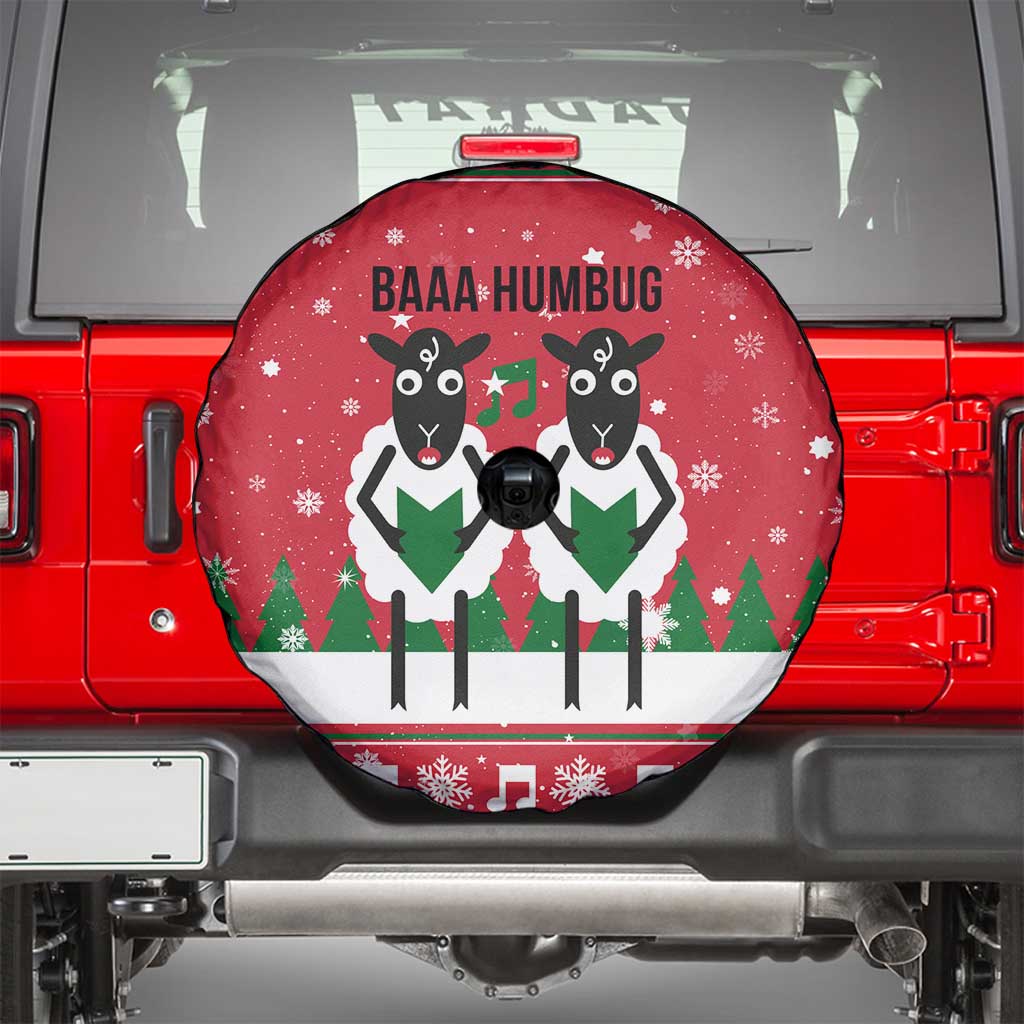 Vintage Sheep Music Christmas Spare Tire Cover Xmas Holiday Patterns - Wonder Print Shop