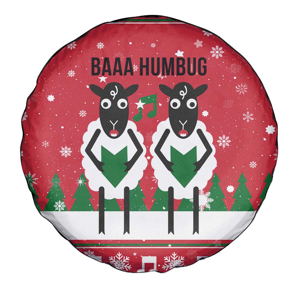 Vintage Sheep Music Christmas Spare Tire Cover Xmas Holiday Patterns - Wonder Print Shop