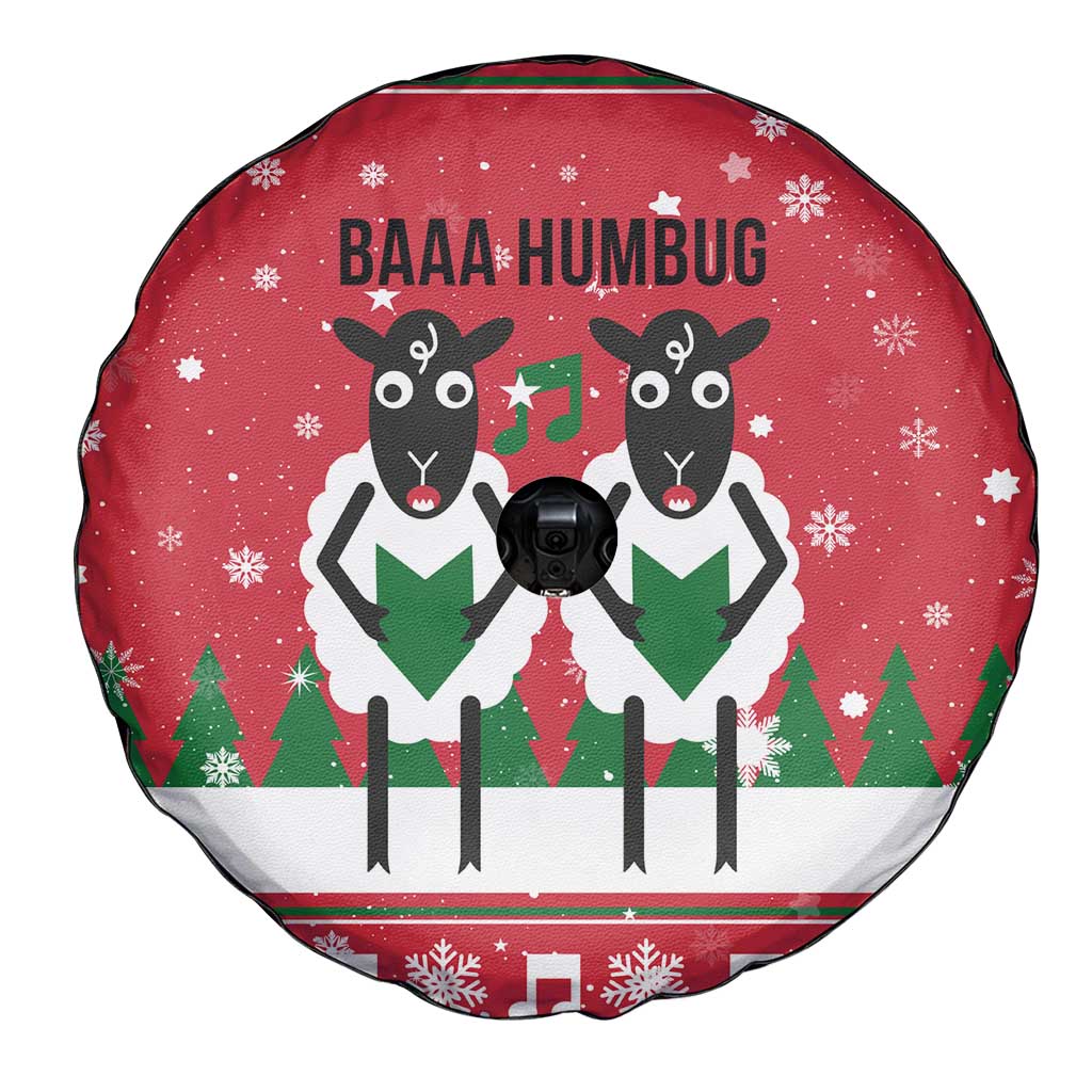 Vintage Sheep Music Christmas Spare Tire Cover Xmas Holiday Patterns - Wonder Print Shop