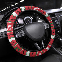 Vintage Sheep Music Christmas Steering Wheel Cover Xmas Holiday Patterns - Wonder Print Shop