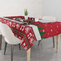 Vintage Sheep Music Christmas Tablecloth Xmas Holiday Patterns - Wonder Print Shop