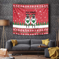 Vintage Sheep Music Christmas Tapestry Xmas Holiday Patterns - Wonder Print Shop