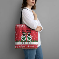 Vintage Sheep Music Christmas Tote Bag Xmas Holiday Patterns - Wonder Print Shop