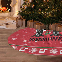 Vintage Sheep Music Christmas Tree Skirt Xmas Holiday Patterns - Wonder Print Shop