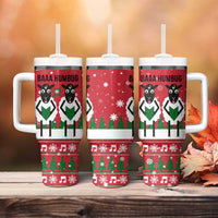Vintage Sheep Music Christmas Tumbler With Handle Xmas Holiday Patterns - Wonder Print Shop