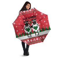 Vintage Sheep Music Christmas Umbrella Xmas Holiday Patterns - Wonder Print Shop