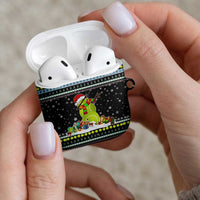 Tennis Snowman Christmas AirPods Case Xmas Holiday Patterns - Wonder Print Shop