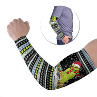 Tennis Snowman Christmas Arm Sleeves Xmas Holiday Patterns - Wonder Print Shop