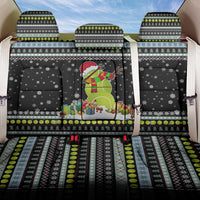 Tennis Snowman Christmas Back Car Seat Cover Xmas Holiday Patterns - undefined