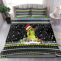 Tennis Snowman Christmas Bedding Set Xmas Holiday Patterns - Wonder Print Shop