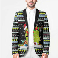 Tennis Snowman Christmas Blazer Xmas Holiday Patterns - Wonder Print Shop